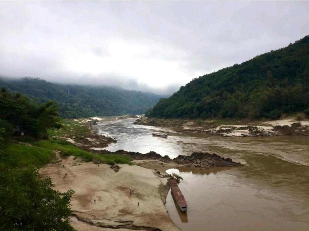 Mekong Backpackers Pakbeng Lejlighed Eksteriør billede