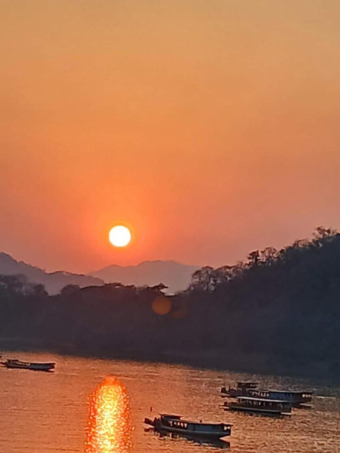 Mekong Backpackers Pakbeng Lejlighed Eksteriør billede
