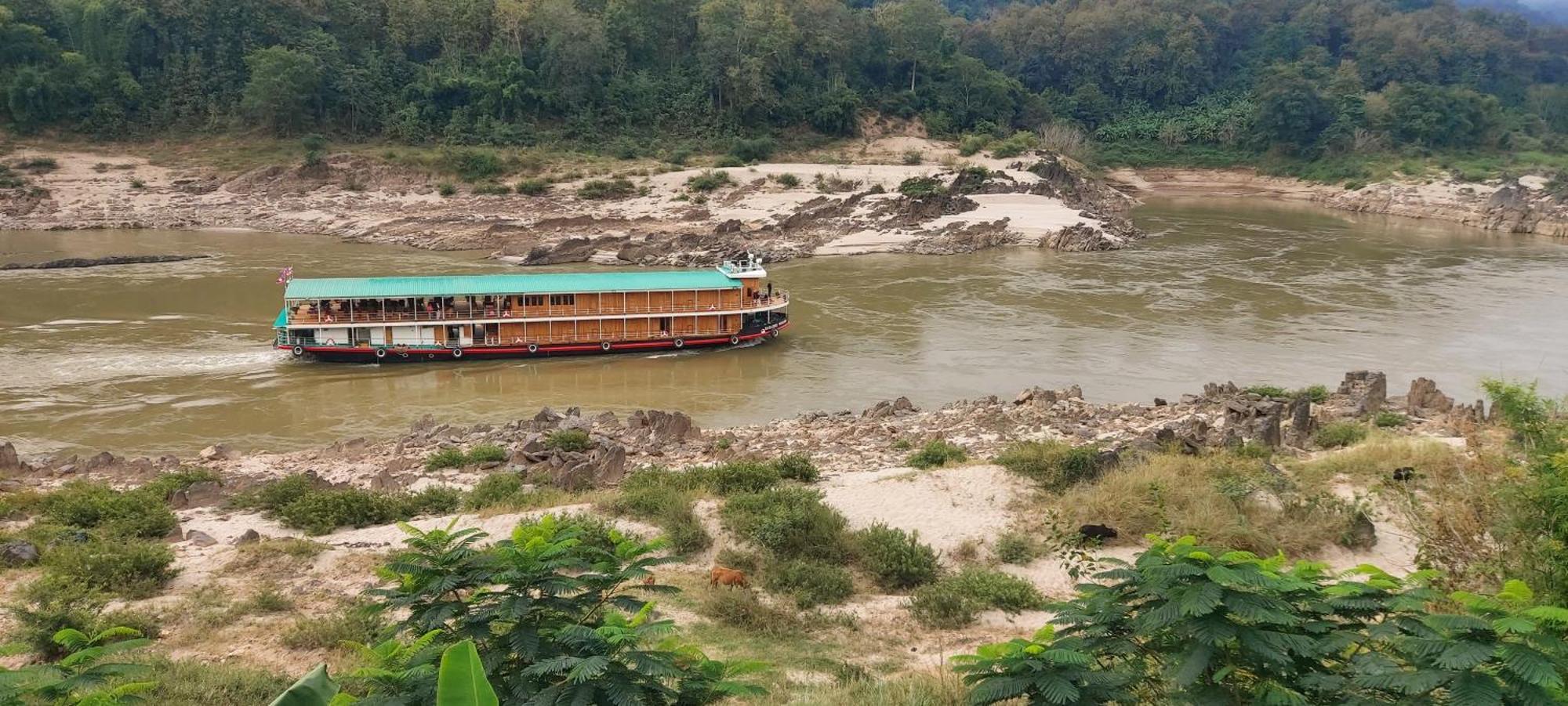 Mekong Backpackers Pakbeng Lejlighed Eksteriør billede