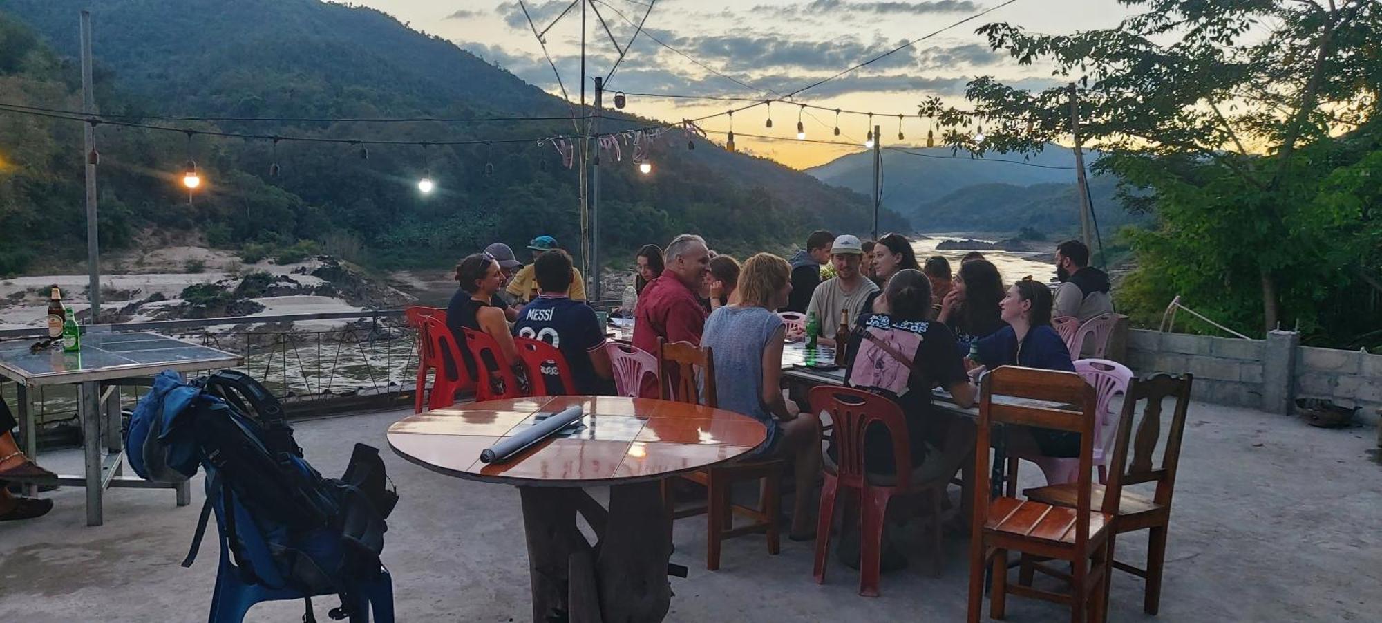 Mekong Backpackers Pakbeng Lejlighed Eksteriør billede