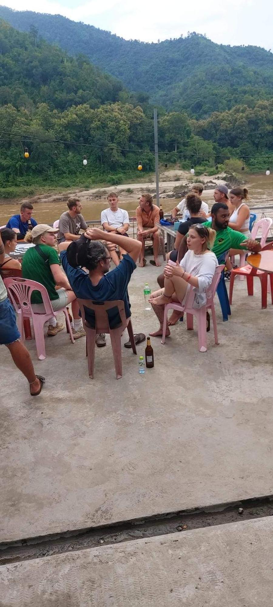 Mekong Backpackers Pakbeng Lejlighed Eksteriør billede