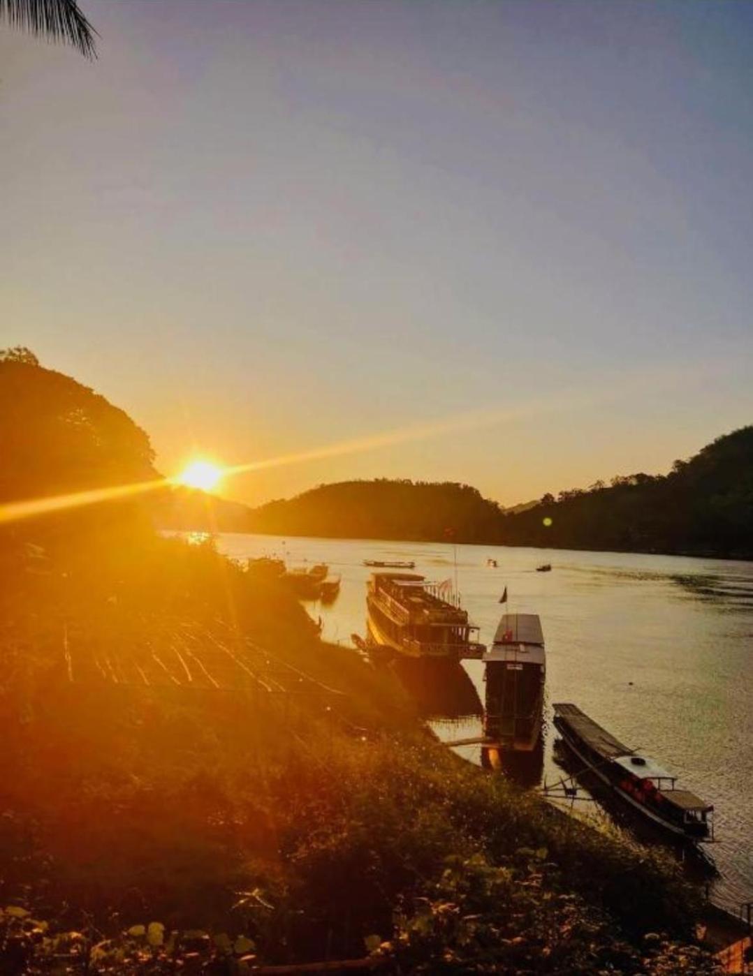 Mekong Backpackers Pakbeng Lejlighed Eksteriør billede