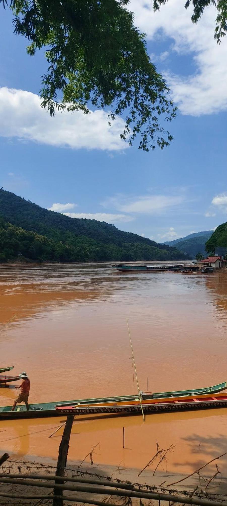 Mekong Backpackers Pakbeng Lejlighed Eksteriør billede