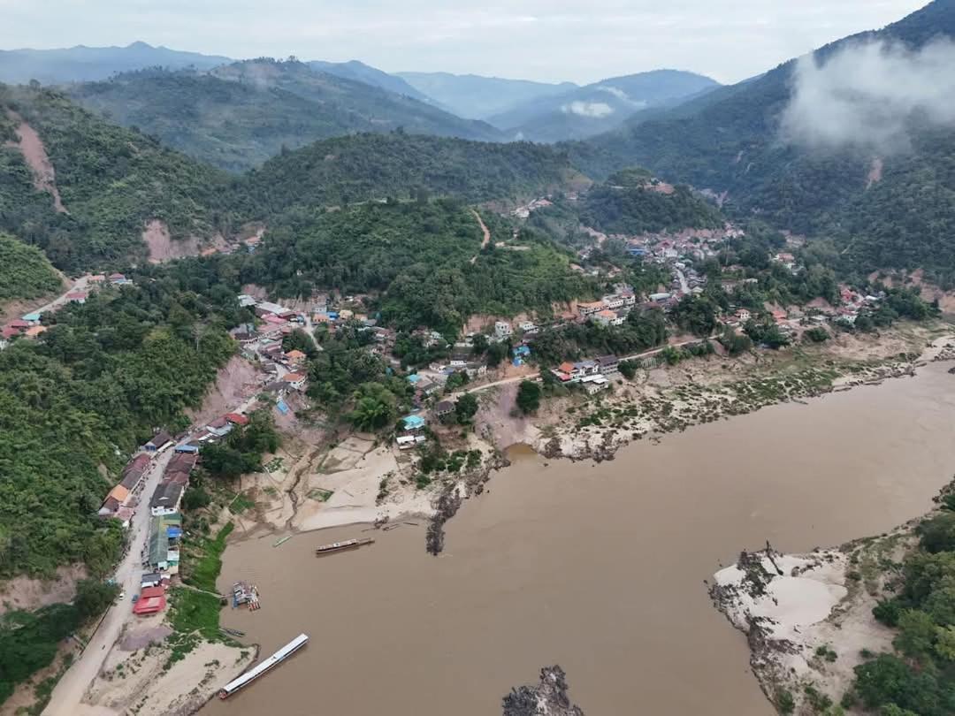 Mekong Backpackers Pakbeng Lejlighed Eksteriør billede